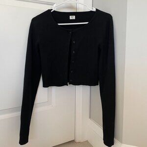 🖤 Sunday Best Black Cropped Cardigan 🖤